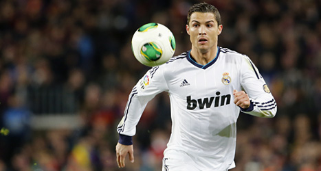 Ronaldos lag Real Madrid är världens rikaste fotbollsklubb. Foto: Emilio Morenatti/Scanpix.